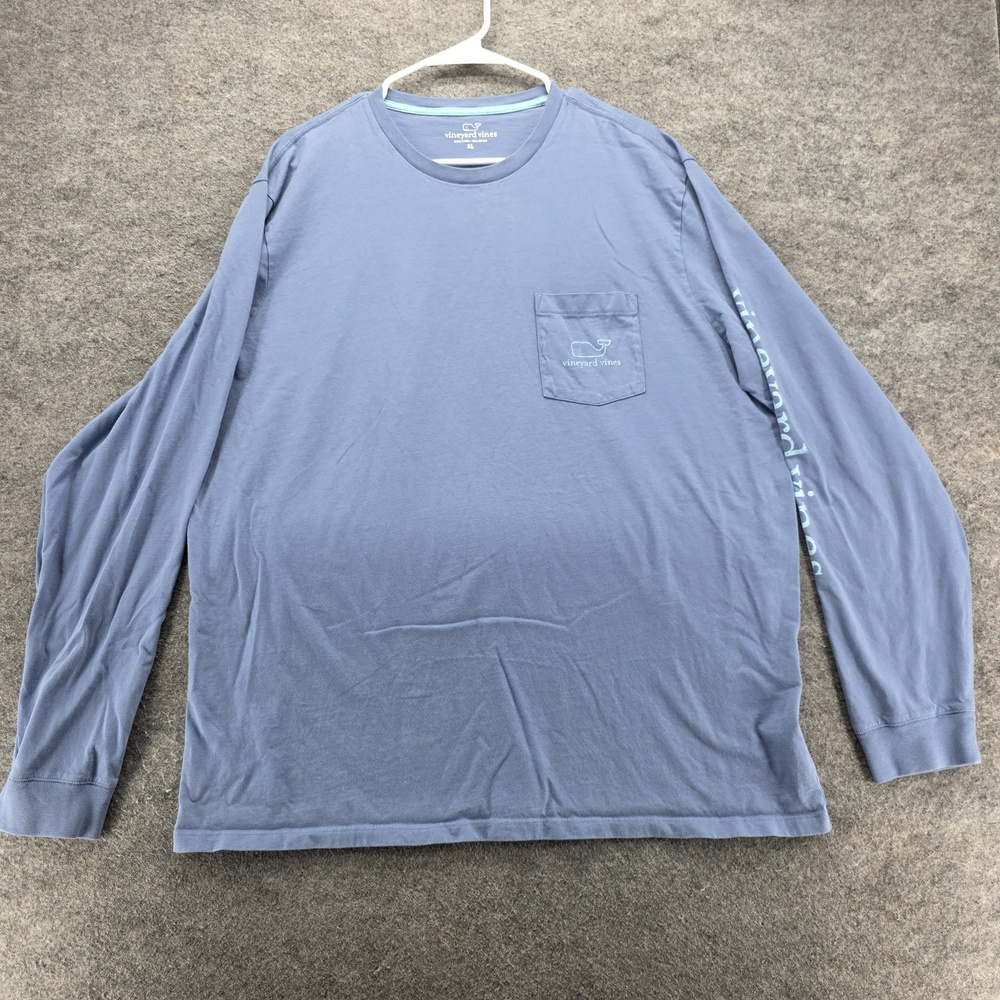 Vineyard Vines Shirt Mens XL Long Sleeve Whale Pocket Casual